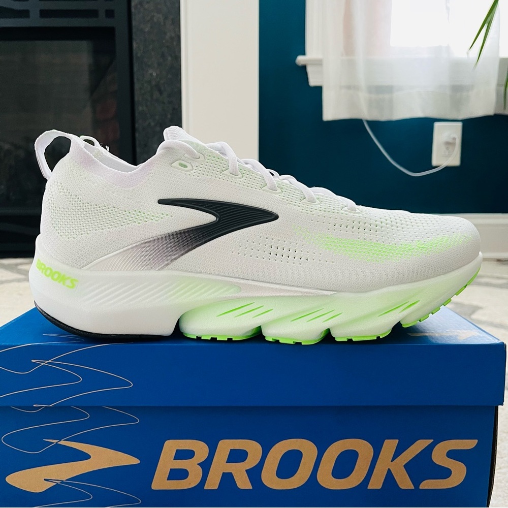 Men’s Brooks Glycerin Flex White/Green Gecko/Phantom 110478-1D-114